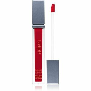 Aden Cosmetics Liquid Lipstick folyékony rúzs árnyalat 09 Wild Red 7 ml kép