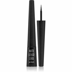 Aden Cosmetics Matte Liquid Liner szemhéjtus árnyalat Black 2, 5 ml kép