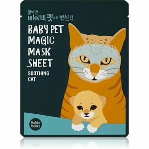 Holika Holika Magic Baby Pet frissítő és nyugtató maszk az arcra 22 ml kép