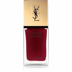 Yves Saint Laurent La Laque Couture körömlakk árnyalat 74 Rouge Over Noir 10 ml kép