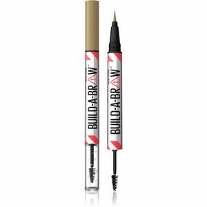 Maybelline Build-A-Brow Kétoldalú szemöldök ceruza a formáért és a fixálásért árnyalat 250 Blonde 1 db kép