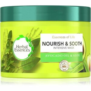 Herbal Essences Essences of Life Avocado Oil tápláló hajmaszk 450 ml kép