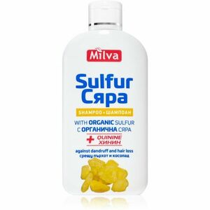Milva Quinine & Sulfur korpásodás és hajhullás elleni sampon kénnel 200 ml kép