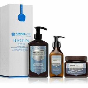 Arganicare Biotin Thickening and Fortifying Program Set ajándékszett(hajsűrűség fokozására) kép