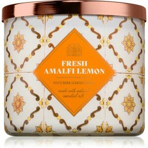 Bath & Body Works Fresh Amalfi Lemon illatgyertya 411 g kép