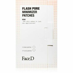 Face D Flash Pore Minimizer hámlasztó kendők hidratálja a bőrt és minimalizálja a pórusokat 8 db kép