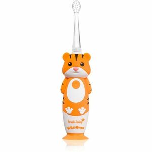 Brush Baby WildOnes WildOne elektromos fogkefe + 2 tartalékfej gyermekeknek Tiger 1 db kép