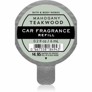 Bath & Body Works Mahogany Teakwood illat autóba utántöltő 6 ml kép