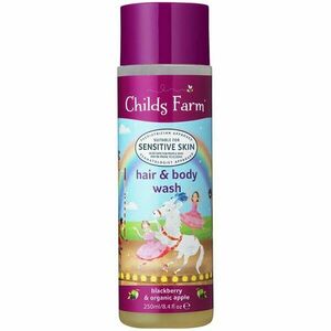 Childs Farm Hair & Body Wash tisztító emulzió testre és hajra Blackberry & Organic Apple 250 ml kép