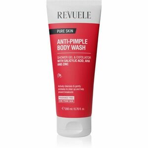 Revuele Pure Skin Anti-Pimple hámlasztó tusfürdő gél pattanások ellen 200 ml kép