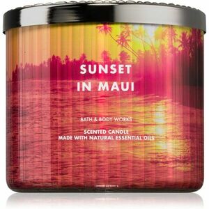 Bath & Body Works Sunset In Maui illatgyertya 411 g kép