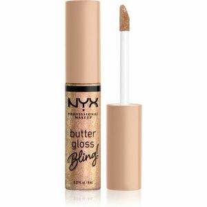 NYX Professional Makeup Butter Gloss Bling ajakfény csillogó árnyalat 01 Bring The Bling 8 ml kép