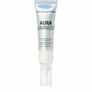 Makeup Revolution Mood Switch Aura Luminizer folyékony bőrélénkítő testre és arcra 20 ml kép
