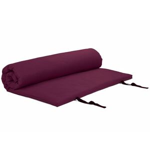 BODHI Shiatsu masszázsmatrac futon levehető huzattal (XL-XXL) Szín: padlizsán (aubergine), Méretek: 200 x 200 cm kép