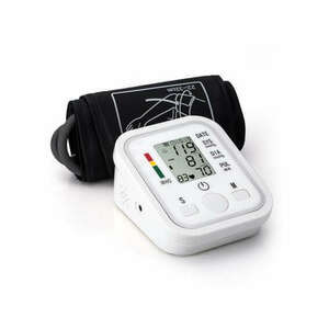 Könnyen kezelhető, LCD kijelzős vérnyomásmérő SH-107 kép