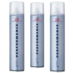 Csomag közepesen fixáló hajfixálóval - Wella Professionals Performance Strong Hold Hairspray 500 ml ( 2 + 1 ) kép