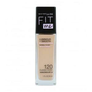 Alapozó - Maybelline Fit Me Luminous & Smooth Natural Classic Ivory 120, 30ml kép