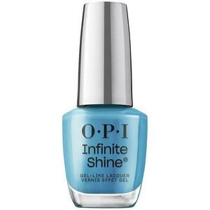Zselés Hatású Körömlakk - OPI Infinite Shine Never Leavin' Blue, 15 ml kép