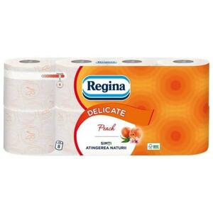 Toalettpapír Barack Illattal, 3 Rétegű - Regina Delicate Peach, 8 tekercs kép