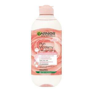 Rózsavízzel Dúsított Micellás Víz Fakó és Érzékeny Bőrre - Garnier Skin Naturals, 400 ml kép