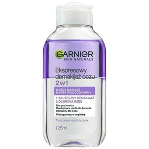 Bifázisos micellás víz 2 az 1-ben, argininnel – Garnier Eye Make-up Remover, 125 ml kép