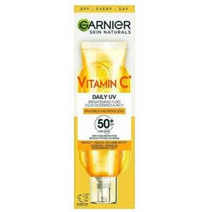 Folyékony Krém SPF 50+ - Garnier Skin Naturals Vitamin C Daily UV Invisible, 40 ml kép