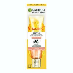 Árnyalatosító Folyékony Krém SPF 50+ - Garnier Skin Naturals Vitamin C Daily UV Glow, 40 ml kép