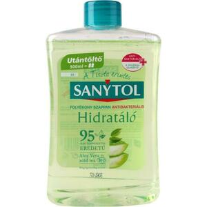 Antibakteriális folyékony szappan utántöltő zöld tea és aloe vera 500 ml kép
