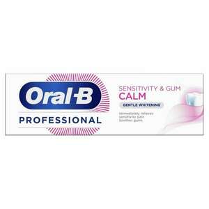 Oral-B Professional Sensitivity & Gum Calm Gentle Whitening Fogkrém 75ml kép