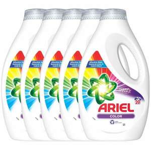 Ariel Color Clean & Fresh folyékony Mosószer 5x1L - 100 mosás kép