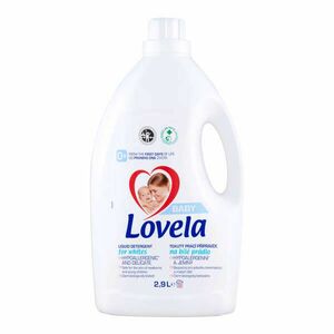 Lovela Baby Hipoallergén folyékony Mosószer fehér ruhákhoz 2, 9L - 32 mosás kép