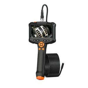 Endoszkóp kamera, 5m kábel, 4.3″ IPS kijelző, 1080P FHD, 8 LED világítás, Ø8.0mm lencse-átmérő, IP67 vízállósági kategória, fekete kép