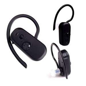 AXON hallókészülék (fül mögötti vezeték nélküli, hangerőszabályzó, hallást javító) FEKETE kép