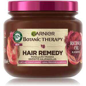 Garnier Botanic Therapy Hair Remedy Ricinusolaj & Mandulaolaj Hajpakolás gyenge, töredezésre hajlamos hajra 340ml kép