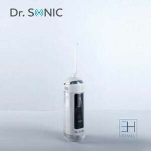 Dr. SONIC L13 összecsukható akkumulátoros szájzuhany, 6 fokozattal, 4 különböző fúvókával (fehér) kép
