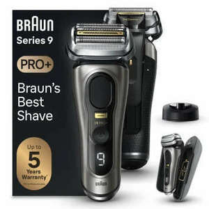 Braun Series 9 Pro+ 9525s Wet & Dry Szitaborítású vágófejes borotva Vágó Fémes kép