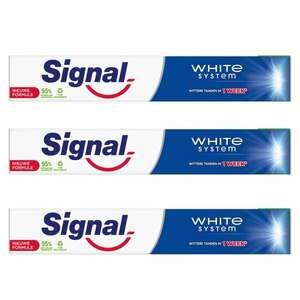 Signal White System Original Fogkrém 3x75ml kép