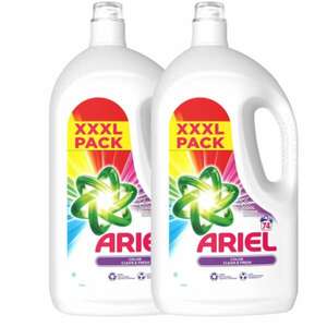 Ariel Color Clean & Fresh folyékony Mosószer 2x3, 7L - 148 mosás kép