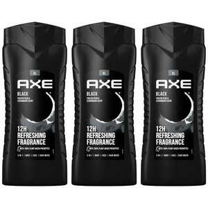 Axe Tusfürdő Black 3x400ml kép