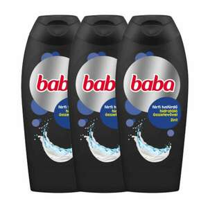 Baba 2in1 férfi Tusfürdő hidratáló összetevővel 3x400ml kép