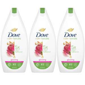 Dove Care by Nature Glowing Krémtusfürdő 3x400ml kép