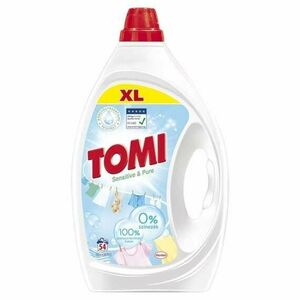 Tomi Gél Sensitive&amp;Pure folyékony mosószer 2, 25L 50 Mosásos kép