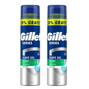Gillette Series Sensitive Aloe Vera Borotvazselé 2x240ml kép