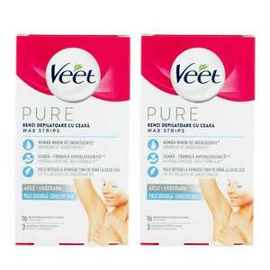 Veet Pure Hideggyanta szalagok érzékeny bőrre 2x16db kép