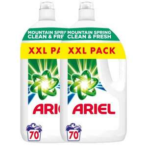 Ariel Mountain Spring Clean & Fresh folyékony Mosószer 2x3, 5L - 140 mosás kép