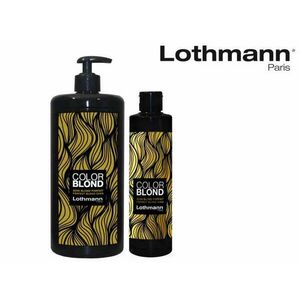 Lothmann Paris Color Blond Maszk – Festett vagy világosított hajra 2 db 1000 ml, a második 50% kedvezménnyel kép