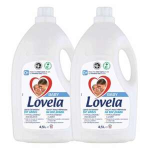Lovela Baby Hipoallergén folyékony Mosószer fehér ruhákhoz 2x4, 5L - 100 mosás kép