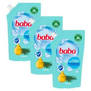 Baba antibakteriális folyékony szappan utántöltő 3x500ml kép