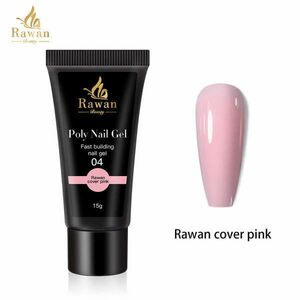 Műköröm Poly gél _ akril zselé , Rawan Beauty poly gél 15 ml (cover pink ) kép