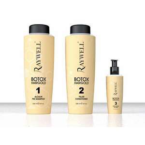 Raywell HAJBOTULIN HAIRGOLD Csomag haj botox 2db a második 50% kedvezménnyel kép